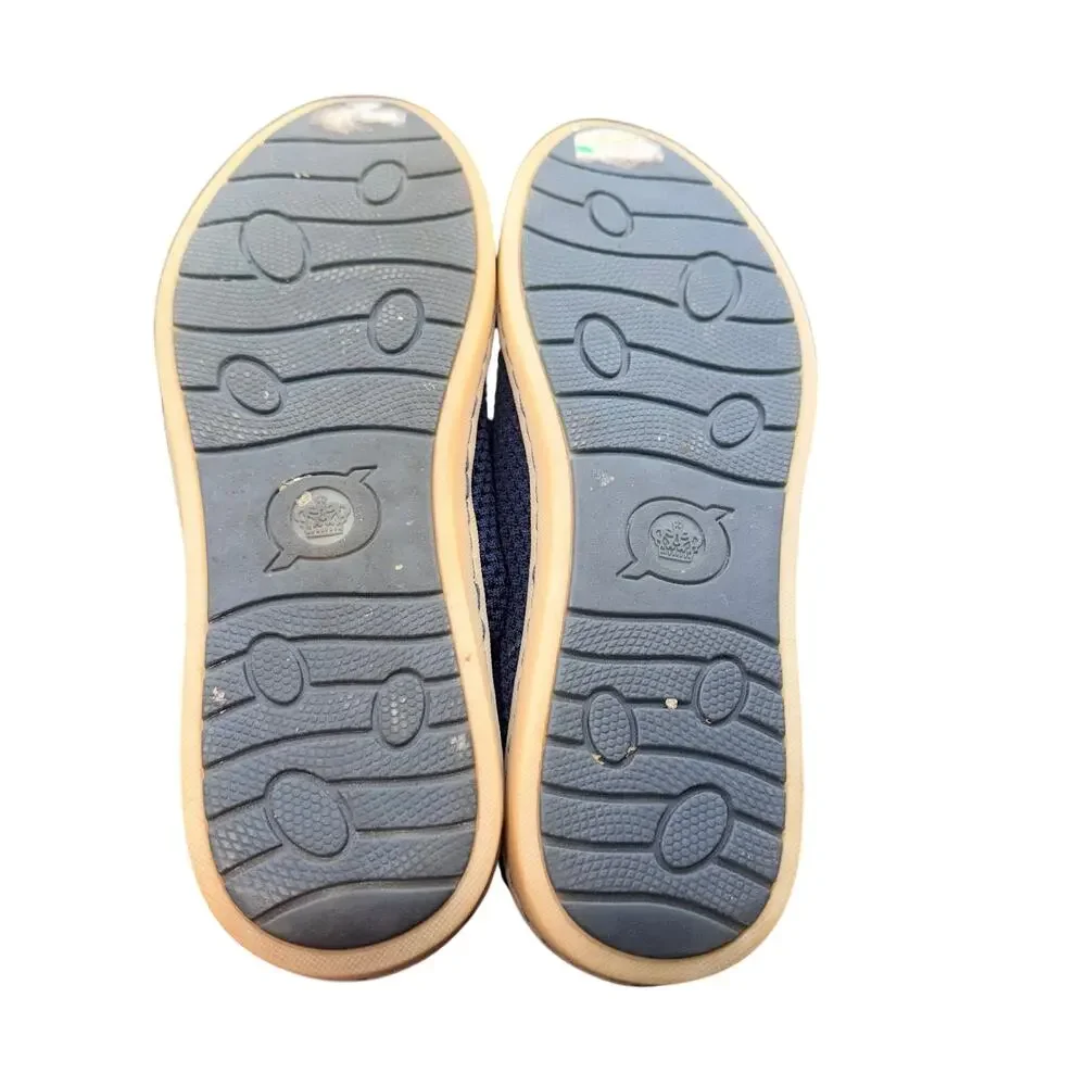 Born Knit Slip On Sneakers Navy Blue Comfort Walking Shoes Women’s 10M